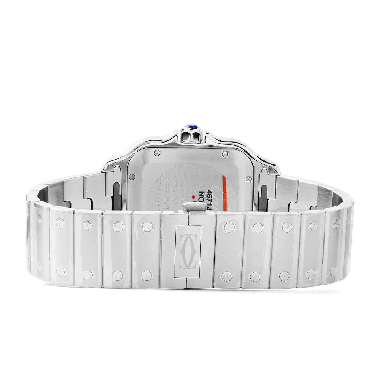 CARTIER SANTOS | 40MM | BLUE DIAL WITH STAINLESS STEEL BRACELET