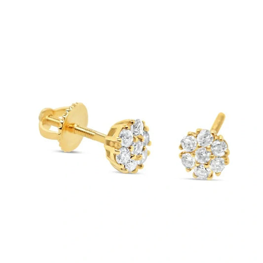 Classic Gold Diamond Round Earrings: Fashion Versatility, Longevity & Buying Guide