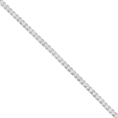 4-Prong Diamond Tennis Chain | 14K GOLD 13.34CTW | 3MM | 3 Color Options Available