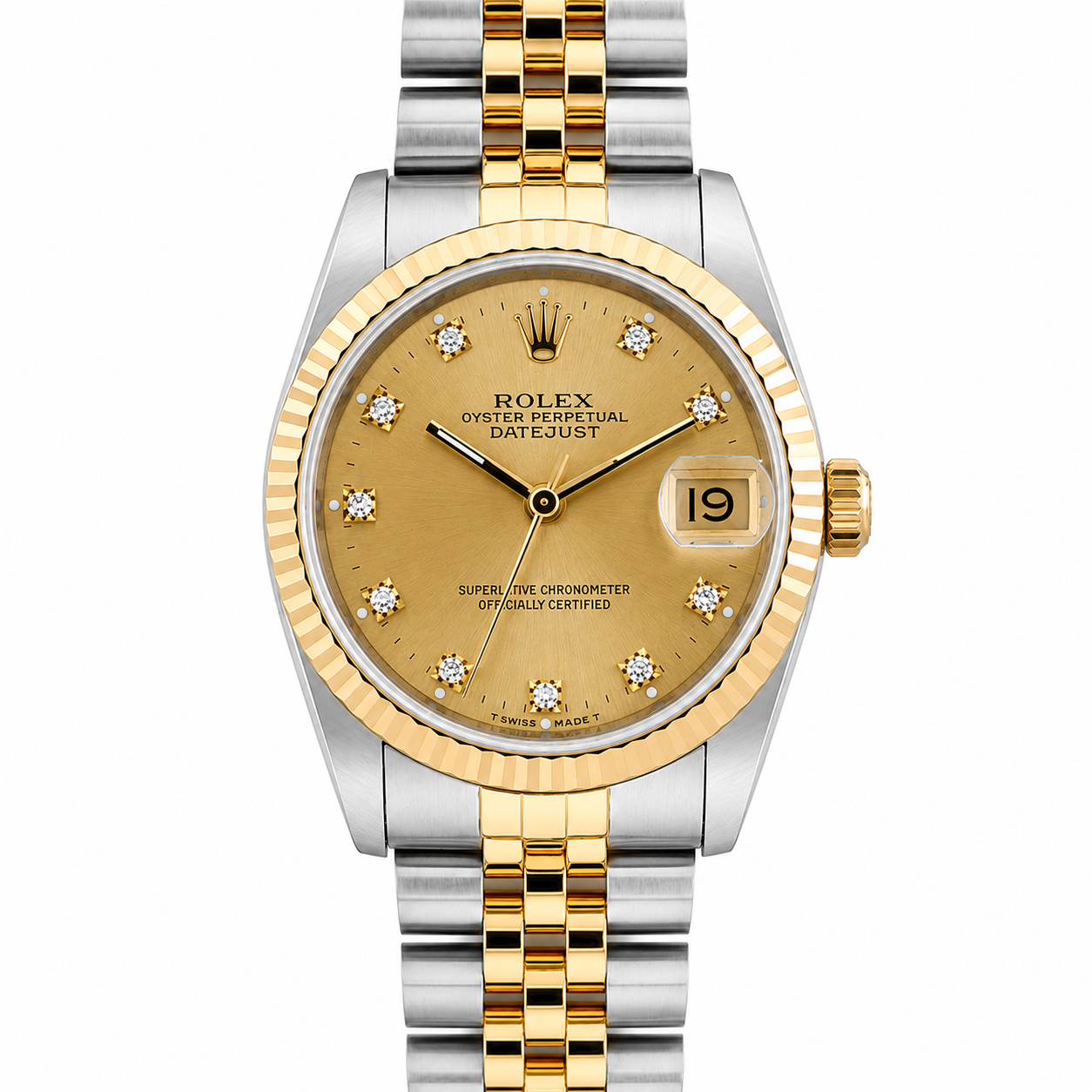 Rolex Datejust Watch | 31MM | Factory Diamond Dial  | Jubilee Band