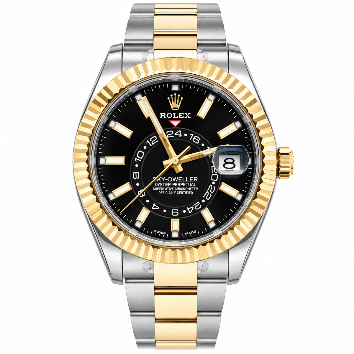 Rolex Sky-dweller Watch Two-tone Oyster Bracelet 2021 Box & Card 336933