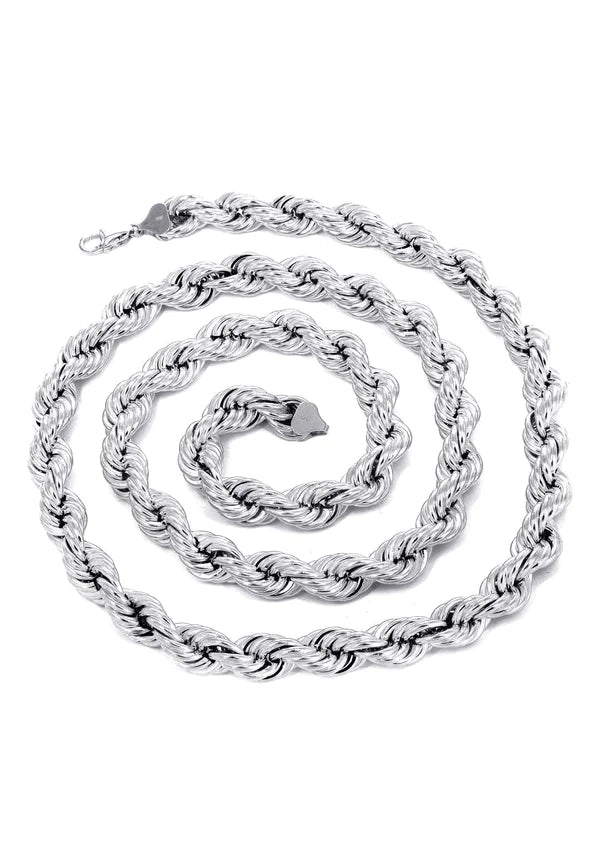 Gold Chain mens Hollow Rope Chain 