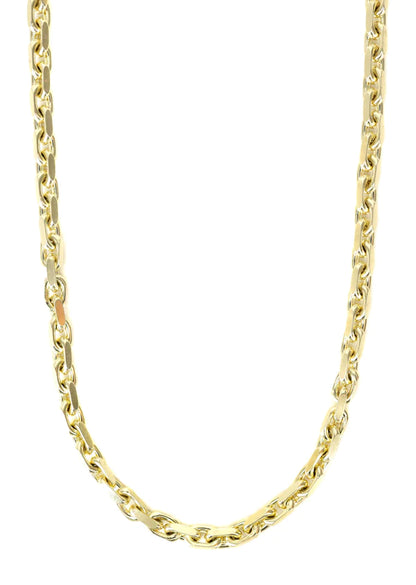 Solid Hermes Link 10K/14K - Yellow Gold