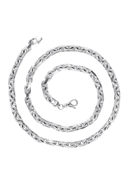 Solid Hermes Link 10K/14K - White Gold