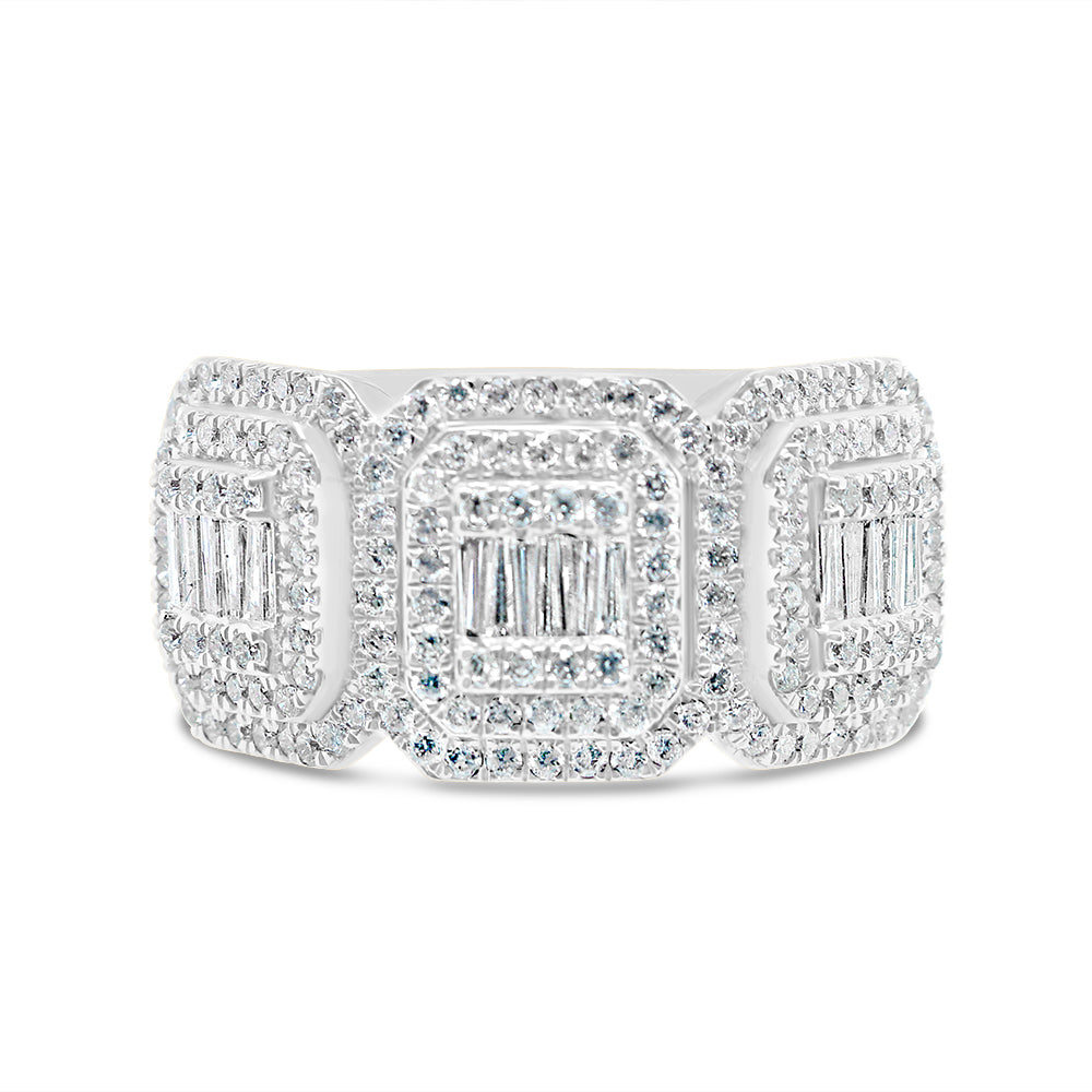 Mens Gold Diamond Ring | 14K | 1.68 CTW