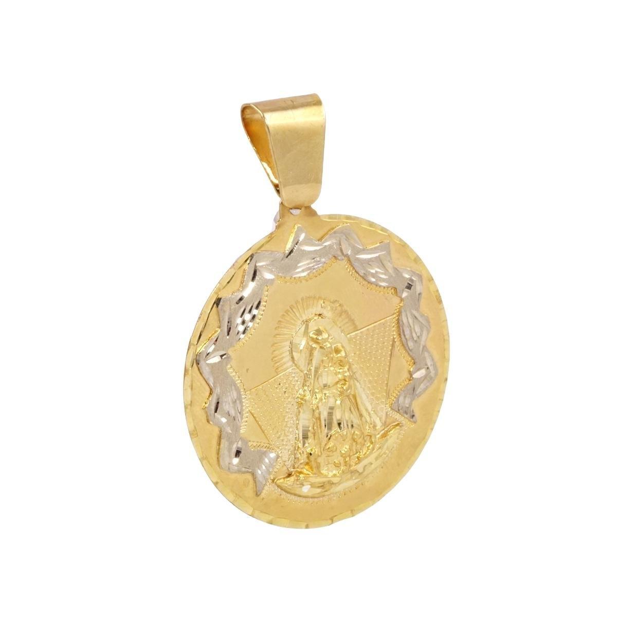 Virgen Caridad | Yellow Gold 10K | 2 inches