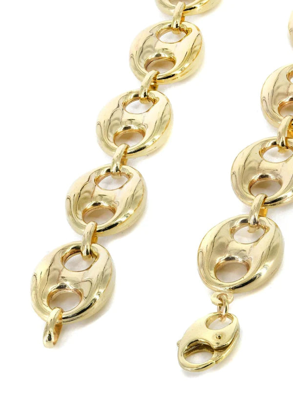 hollow yellow puff anchor chain