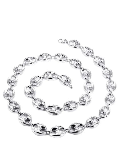 hollow yellow puff anchor chain