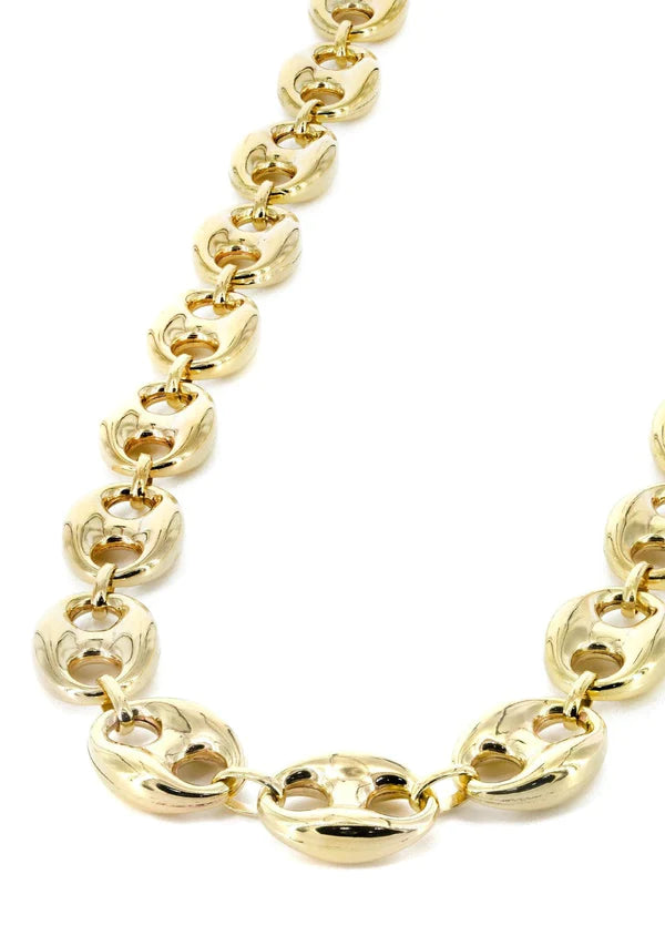 hollow yellow puff anchor chain
