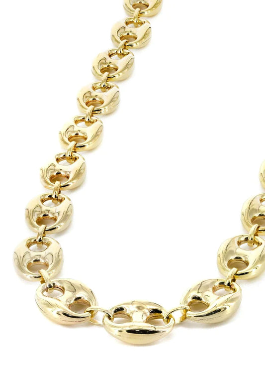 hollow yellow puff anchor chain