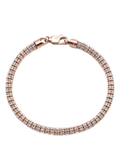 Ice Bracelet 10K/14K - Rose Gold