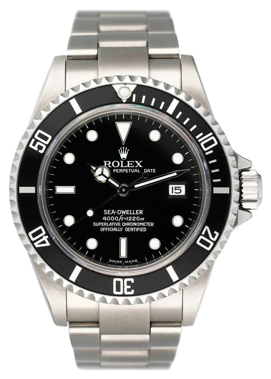 Rolex Sea Deweller 16600 Watch for Mens | 40MM | Black Dial | Steel