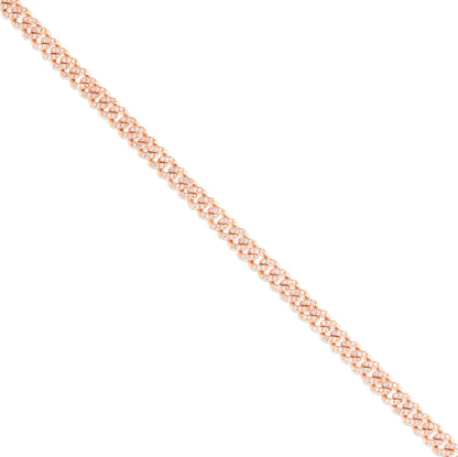 10K Gold Diamond Cuban Bracelet | 3 Color Option Available